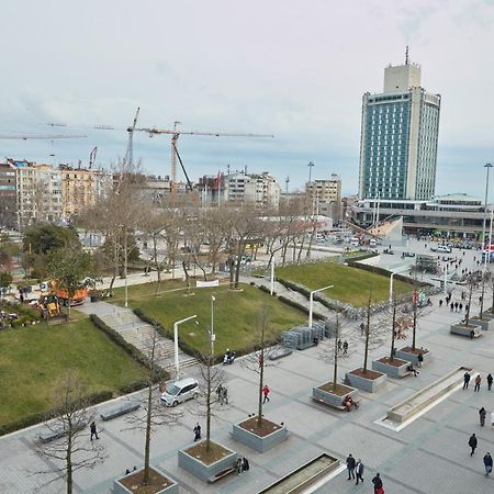 Taksim Square Apartment, Great View, Luxury Istanboel Buitenkant foto